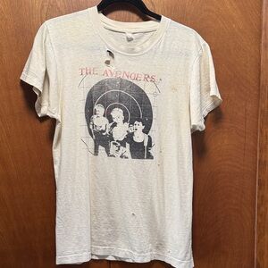 Vintage 1980s San Francisco Punk The Avengers t-shirt
